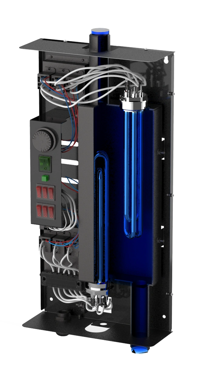 Электрокотел Куппер Спутник-18 (2.0) черный - Теплодар